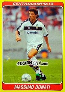 Figurina Massimo Donati - Supercalcio 2002-2003 n. 128 - Panini