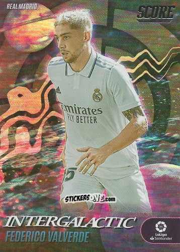 Cromo Federico Valverde - Score LaLiga 2022-2023
 n. I20 - Panini