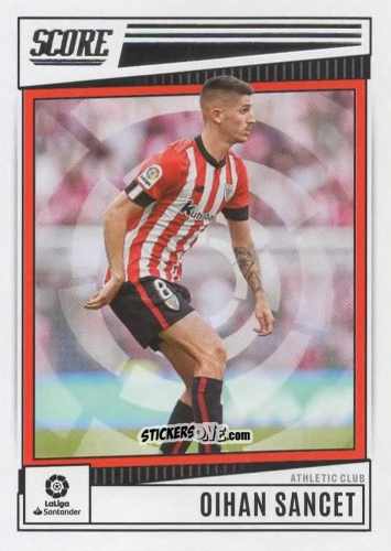 Cromo Oihan Sancet - Score LaLiga 2022-2023
 n. 18 - Panini
