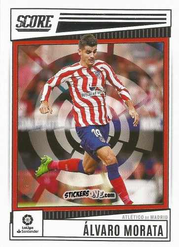 Figurina Alvaro Morata - Score LaLiga 2022-2023
 n. 28 - Panini