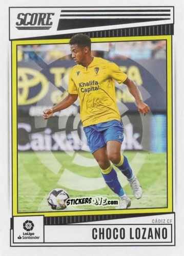 Sticker Choco Lozano - Score LaLiga 2022-2023
 n. 44 - Panini