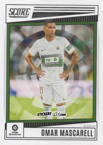 Sticker Omar Mascarell - Score LaLiga 2022-2023
 n. 56 - Panini