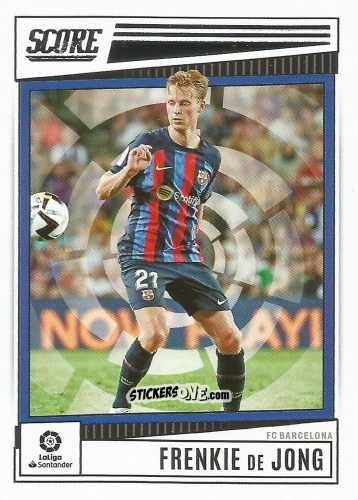 Sticker Frenkie de Jong - Score LaLiga 2022-2023
 n. 64 - Panini
