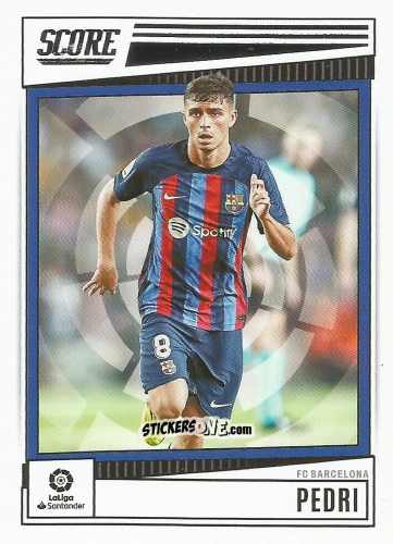 Sticker Pedri - Score LaLiga 2022-2023
 n. 67 - Panini
