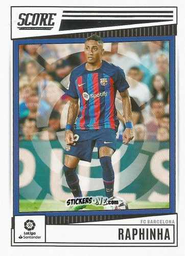 Sticker Raphinha - Score LaLiga 2022-2023
 n. 68 - Panini