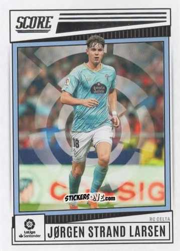 Figurina Jorgen Strand Larsen - Score LaLiga 2022-2023
 n. 110 - Panini
