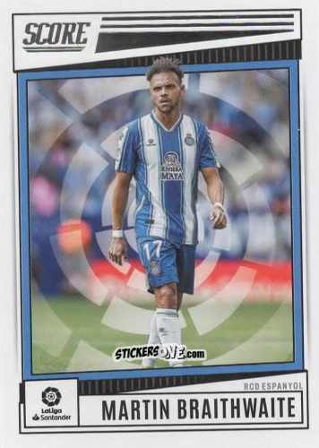 Figurina Martin Braithwaite - Score LaLiga 2022-2023
 n. 118 - Panini