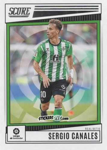 Cromo Sergio Canales - Score LaLiga 2022-2023
 n. 139 - Panini