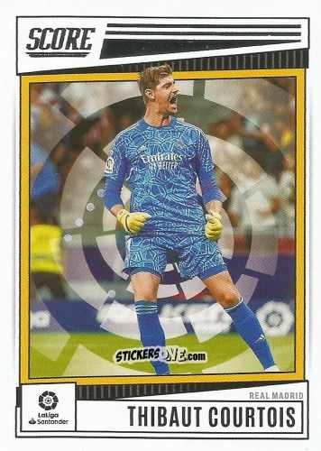 Figurina Thibaut Courtois - Score LaLiga 2022-2023
 n. 143 - Panini