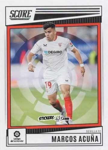 Sticker Marcos Acuna - Score LaLiga 2022-2023
 n. 177 - Panini