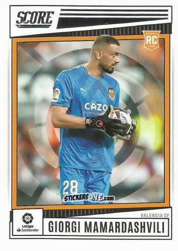 Cromo Giorgi Mamardashvili - Score LaLiga 2022-2023
 n. 182 - Panini