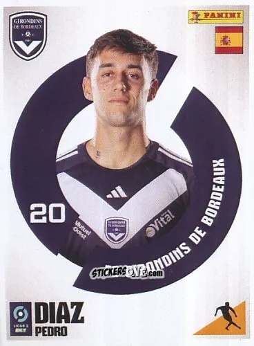 Cromo Pedro Díaz