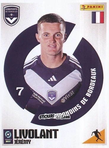 Cromo Jérémy Livolant