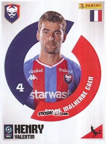 Cromo Valentin Henry