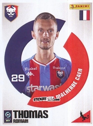 Cromo Romain Thomas