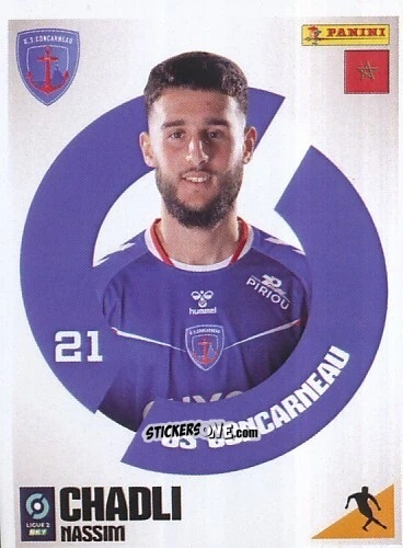 Cromo Nassim Chadli
