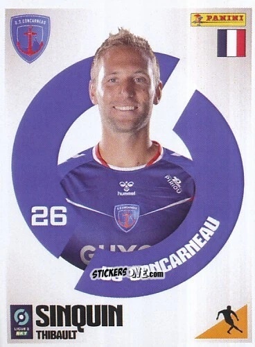Cromo Thibault Sinquin