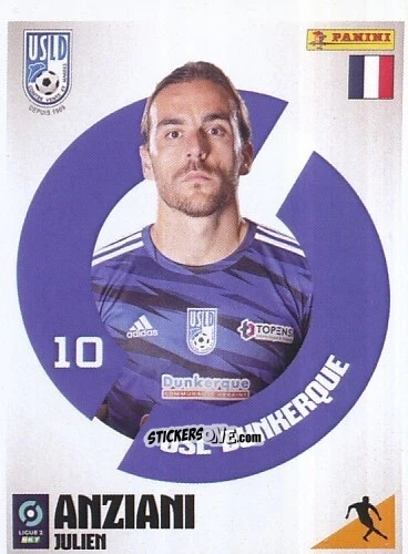 Cromo Julien Anziani