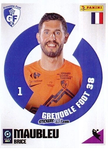 Cromo Brice Maubleu