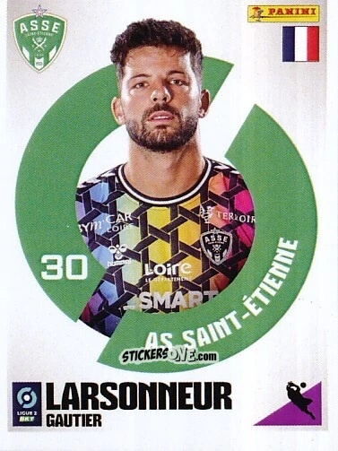 Cromo Gautier Larsonneur