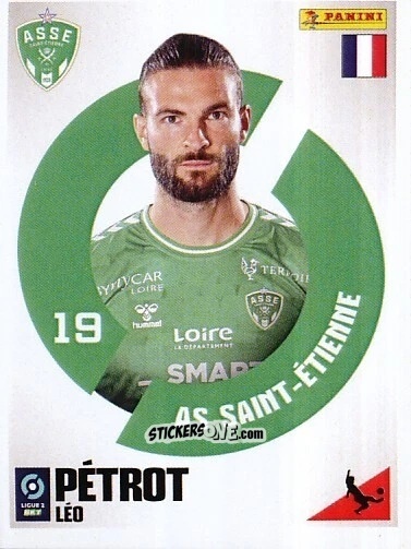 Cromo Léo Pétrot