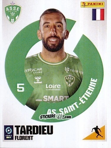 Cromo Florian Tardieu