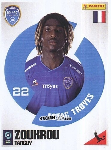 Cromo Tanguy Zoukrou