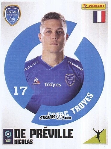 Cromo Nicolas de Préville