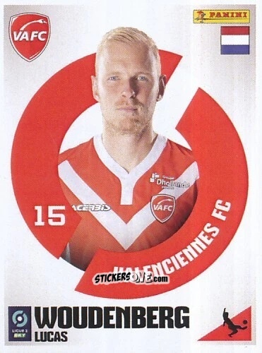 Cromo Lucas Woudenberg