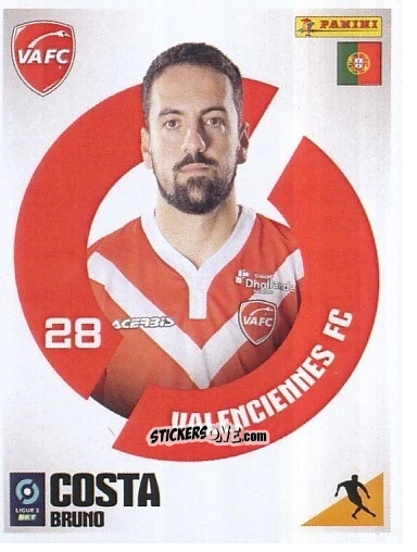 Cromo Bruno Costa
