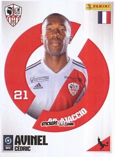 Cromo Cédric Avinel