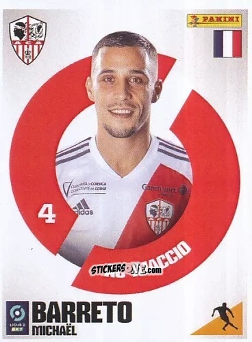 Cromo Michaël Barreto