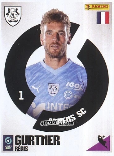 Cromo Régis Gurtner