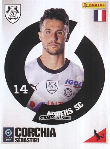 Cromo Sébastien Corchia