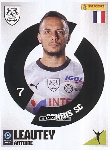 Cromo Antoine Leautey