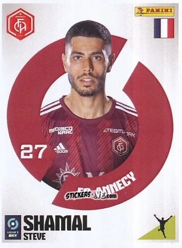 Cromo Steve Shamal