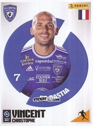 Cromo Christophe Vincent