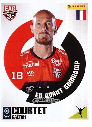 Cromo Gaëtan Courtet