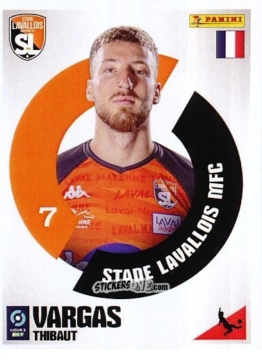 Cromo Thibaut Vargas