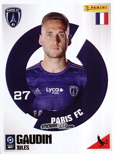Cromo Jules Gaudin