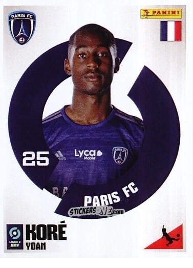 Cromo Yoan Koré