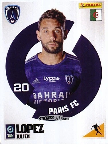 Cromo Julien López
