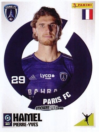 Cromo Pierre-Yves Hamel
