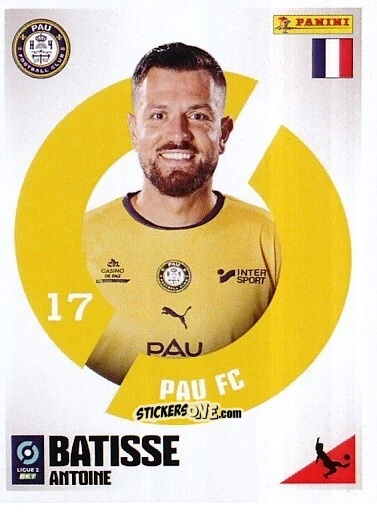 Cromo Antoine Batisse
