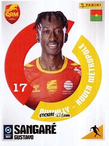 Cromo Gustavo Sangaré
