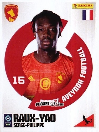 Cromo Serge-Philippe Raux Yao