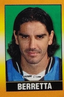 Figurina Berretta - Calcio 2002-2003 Pocket Collection n. 6 - Merlin