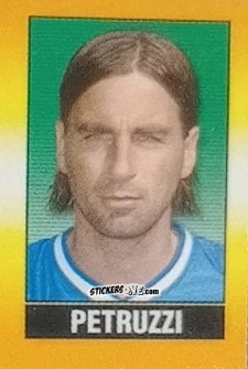 Figurina Petruzzi - Calcio 2002-2003 Pocket Collection n. 31 - Merlin