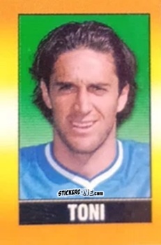 Figurina Luca Toni - Calcio 2002-2003 Pocket Collection n. 41 - Merlin