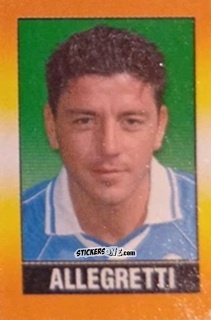 Figurina Allegretti - Calcio 2002-2003 Pocket Collection n. 66 - Merlin
